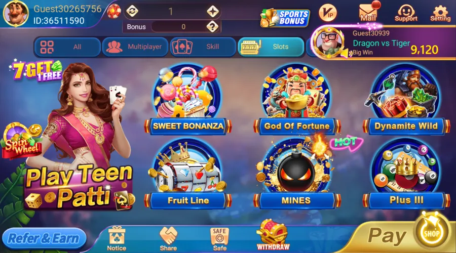 slots rummy meet